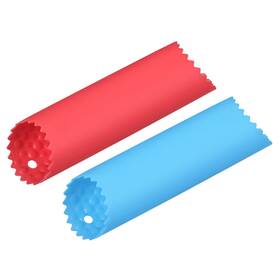Zaplyte 723115560435 Silicone Garlic Peeler Tube Non Slip For Kitchen Tool Blue/red