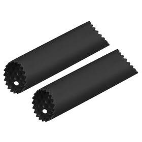 Zaplyte 723115727333 2pcs Silicone Garlic Peeler Tube Non Slip For Kitchen Tool Black