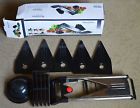Zcutt Home Goods V-blade Mandoline Slicer Stainless Steel Design With 5 Interchangeable 602003680205
