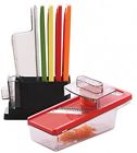 Zell Complete Vegetable Slicer And Grater Set 4 Blades 025706870511