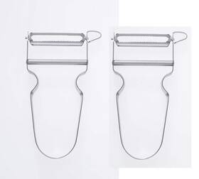 Zena Swiss 722589562334 Other 2 Pack-swiss Star Vegetable Peeler Carbon Steel Blade And Stainless Ha