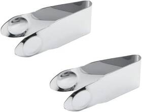 Zhangyihot 711181505474 2pcs Silver Stainless Steel Strawberry Huller Fruit Stem Remover Home Kitchen To