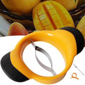 Zlmc 743645208966 Mango Slicer Peeler And Pit Remover Tool Splitter Yellow