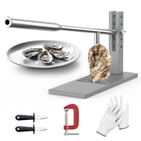 Zoameacy 752700067578 Stainless Steel Oyster Shucker Tool Portable Shucking Knife Easy To Us
