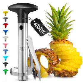 Zulay Kitchen 195702017361 Stainless Steel Pineapple Corer And Slicer Heavy-duty Pineap