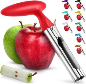 Zulay Kitchen 313090014070 Premium Apple Corer Tool - Ultra Sharp Stainless Steel Serrated