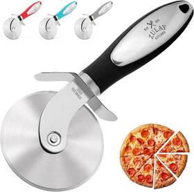 Zulay Kitchen 711181725636 Premium Pizza Cutter - Durable Stainless Steel Wheel