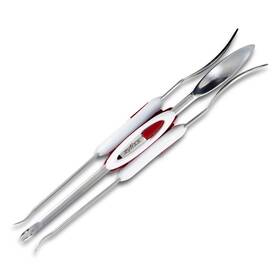 Zyliss 054067910048 Seafood Picks - Spoon And Fork Stainless Steel Utensils Dual