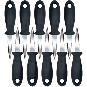Zzjkeep 785034728877 10 Pack Oyster Knife Stainless Steel Seafood Opener Tool Clam Shellfish And O