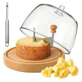 Zzxllro 768556652936 Zzxlllo Girolle Cheese Curler Shaver Wheel Stainless Steel Slicer Fl