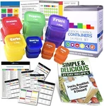 14 Pcs Fix Portion Control Containers Kit Beach Body Food Plan Diet Weight Loss. Fixed Price $19.99.