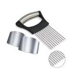 1PCS Stainless Steel Onion Holder Slicer, 2PCS Finger Guard, Fo.... Fixed Price $14.37.