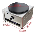 Techtongda Lpg Gas Single Head Crepes Maker Commercial Pancake Fruit Machine. Fixed Price $217.49.