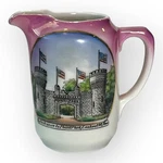 Antique Jon Roth Studios Small Cream Pitcher Point Park Lookout Tn. Fixed Price $9.99.
