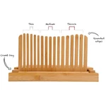 Bamboo Bread Slicer With Crumb Tray - 3 Sizes. Fixed Price $52.79.