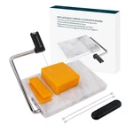 Kitchendao Replaceable Wire Cheese Slicer With Board, Tightness Adjustable Ch.... Fixed Price $52.42.