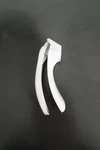 The Pampered Chef Cast Aluminum Garlic Press - No Cleaning Tool. Fixed Price $13.50.