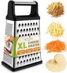 Spring Chef Professional Cheese Grater - Stainless Steel, Xl Size, 4 Sides Per. Fixed Price $21.89.