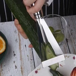 Sharp Rust-proof Metallic Sleek Fruit Carving Knife Stainless Steel Garnish Tool. Fixed Price $32.78.