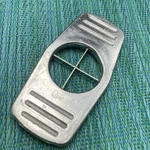 Vtg Small Egg Vegetable Slicer Radish Press Fruit Strawberry Cutter Metal Taiwan. Fixed Price $6.99.