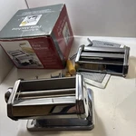 My Perfect Kitchen Pasta Machine Stainless Steel Spaghetti Noodle Maker Roller. Fixed Price $13.99.