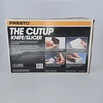 Presto Cutup Meat Vegetables Cheese Fruits Bread Knife Slicer - New Sealed. Fixed Price $47.49.