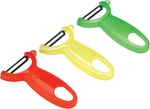 Original Swiss Translucent Peeler Set, 4-INCH, Red/green/yellow. Fixed Price $24.99.