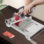 Stainless Steel Meat Food Slicer Manual Chopper For Restaurant&home. Fixed Price $36.55.
