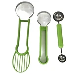 Fruit Vegetable Kitchen Tools 5 In 1 Slicer, Peeler, Seeder, Melon Baller New. Fixed Price $13.00.