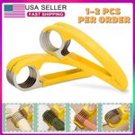 Banana Slicer Abs Stainless Fruit Vegetable Salad Peeler Cutter Kitchen Tools Us. Fixed Price $7.66.