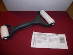 Pampered Chef Bakers Roller Pastry Pizza #1485 Rolling Pin Double Ended W Tool. Fixed Price $14.00.