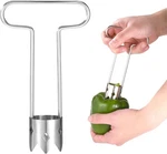Red Bell Pepper Seed Corer, Upgraded Shaped Vegetable And Fruit Silver. Fixed Price $13.99.