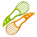 3 One Avocado Slicer With Food Grade Bpa Free Plastic And Stainless-steel .... Fixed Price $6.20.