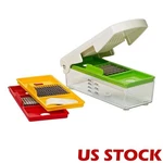 Progressive Fruit And Vegetable Chopper Stainless Steel Interchangeable Blades. Fixed Price $56.78.