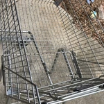 Metal Wire Retail Shopping Cart. Publix With Green Handle. Mildly Rusted.. Fixed Price $150.00.