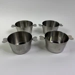 Matfer Bourgeat Charlotte Dessert Mold Stainless Steel Heart Handles 4" #5. Fixed Price $44.95.