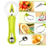 Cream Scoop Watermelon Spoon Fruit Cutter Slicer Tool Kitchen Gadget 4 In 1. Fixed Price $21.99.