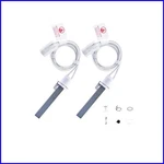2-PACK Silicon Nitride Hot Rod Igniter 90-SECOND Replacement For Pellet Grills. Fixed Price $80.79.