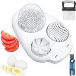 3 1 Slicer For Hard Boiled Heavy Duty - Handy Kitchen Dicer Fin.... Fixed Price $24.71.