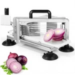 Vevor Commercial Tomato Slicer 3/8" Manual Cutter Stainless Steel. Fixed Price $71.90.
