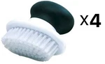 Norpro Grip-ez Nylon Vegetable Scrub Brush W/ Santoprene Handle (4-PACK). Fixed Price $22.26.