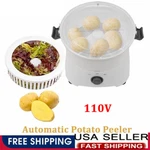 Automatic Electric Peeler Easy Wash Potatoes Peeling Kitchen Machine. Fixed Price $58.19.