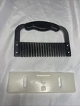 Pampered Chef Crinkle Cutter - French Fry Slicer/vegetable Salad Chopper W/cover. Fixed Price $7.99.