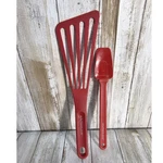 Rachael Ray Red Silicone Turner Spatula Set Kitchen Cooking Utensils. Fixed Price $12.60.