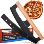 Kitchenstar 14-INCH Pizza Cutter Rocker Blade Razor Sharp Stainless Steel S.... Fixed Price $43.24.