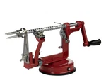 Cucinapro Apple Peeler Suction Base Chrome Cast Iron Peels Slices & Cores Red. Fixed Price $18.39.