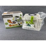 Spiralizer Set Manual KK-458 White Green Blade Foldable Veggie Slicer New. Fixed Price $16.99.