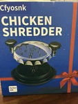 Chicken Shredder With Brush 9" Tool Twist Large Stable Anti-sli. Fixed Price $5.00.