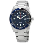 Citizen Eco-drive AW1761-89L Men Marine Diver Style Stainless Steel Watch. Fixed Price $372.59.