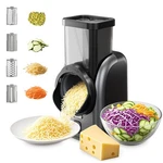 Electric Cheese Grater, Rotary Vegetable Slicer With 4 Interchangeable Drum B.... Fixed Price $65.72.